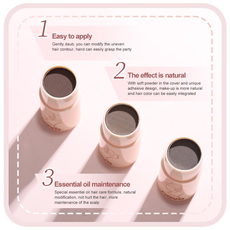 (Hàng Mới Về) Phấn Che Khuyết Điểm Cho Tóc Và Trán Tự Nhiên Novo | BigBuy360 - bigbuy360.vn