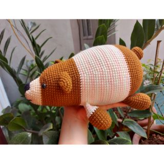 Gấu bông len móc đồ chơi trẻ em handmade xuất khẩu
