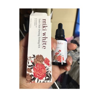 Tinh chất dưỡng trắng da HA miki white 30ml