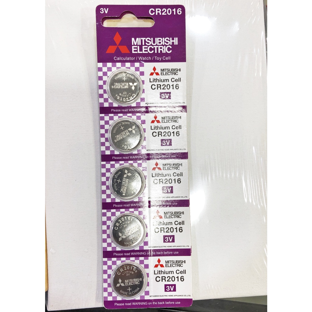 Pin cúc Mitsubishi/ Camellion/ Panasonic CR2016, CR2025, CR2032 - hàng chính hãng