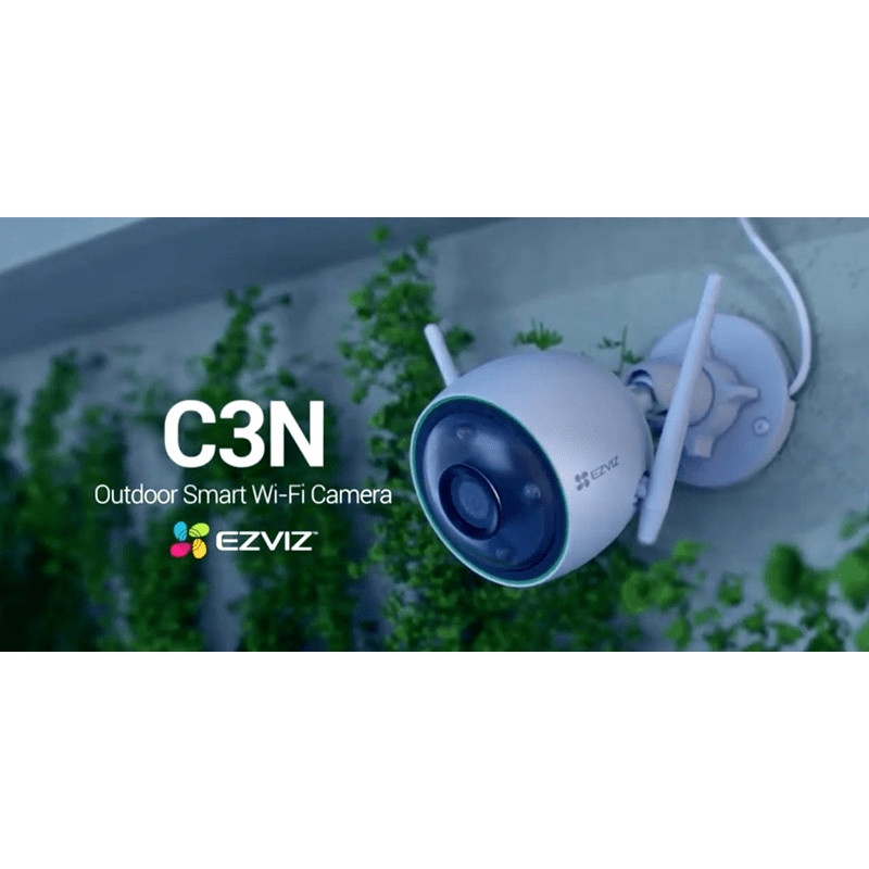 Camera ngoài trời Ezviz C3N 2Mp 1080p có màu ban đêm ,Có AI _ Hàng chính hãng