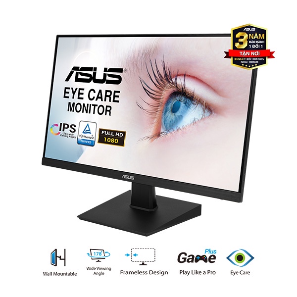 [Rẻ vô địch] Màn hình Asus VA24EHE 23.8Inch IPS 75Hz Không viền (Bảo hành Hãng 36 tháng)