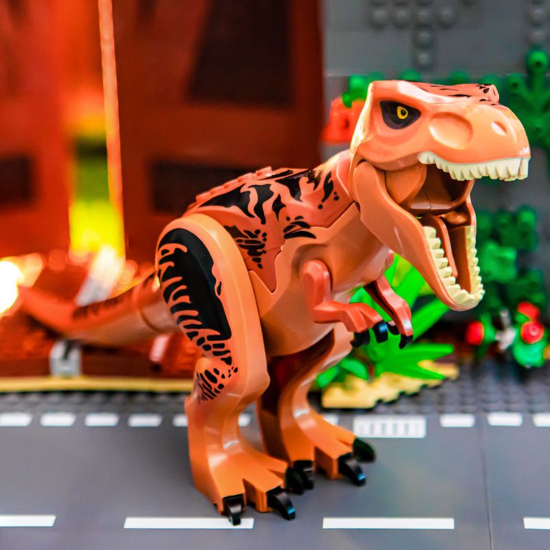 Đồ Chơi Lắp Ráp Khủng Long Giganotosaurus Tyrannosaurus Quetzalcoatlus Therizinosaurus 2023