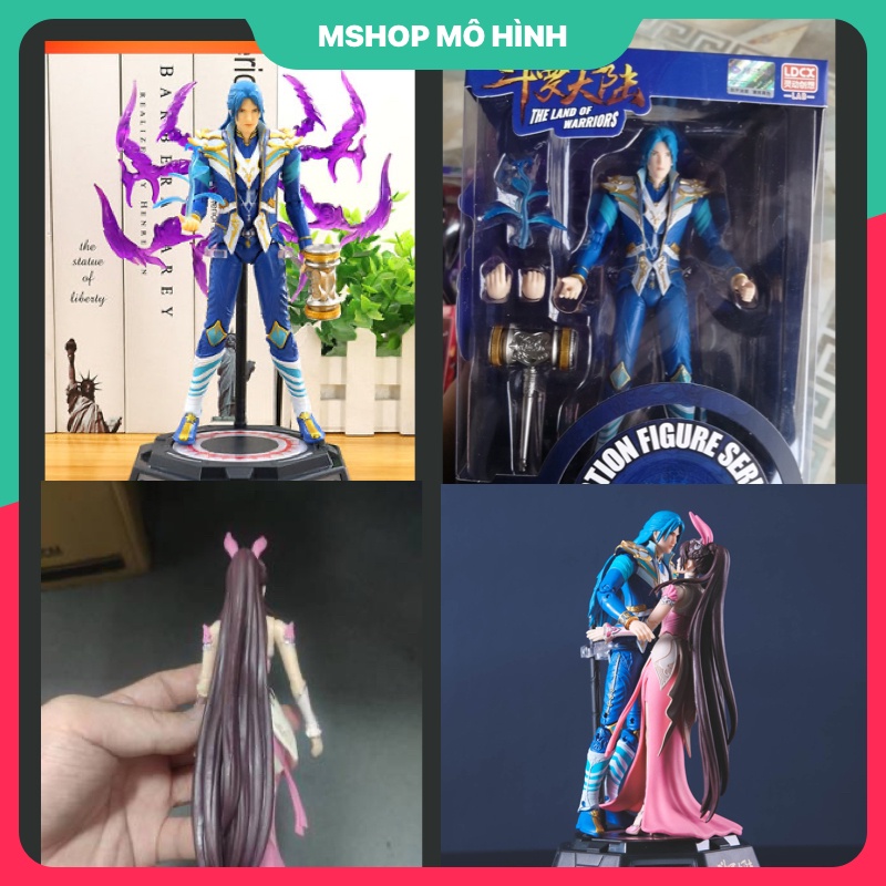 Đồ chơi mô hình Đường Tam Tiểu Vũ, Vinh Vinh.. sử lai khắc thất quái 18cm - Đấu la đại lục