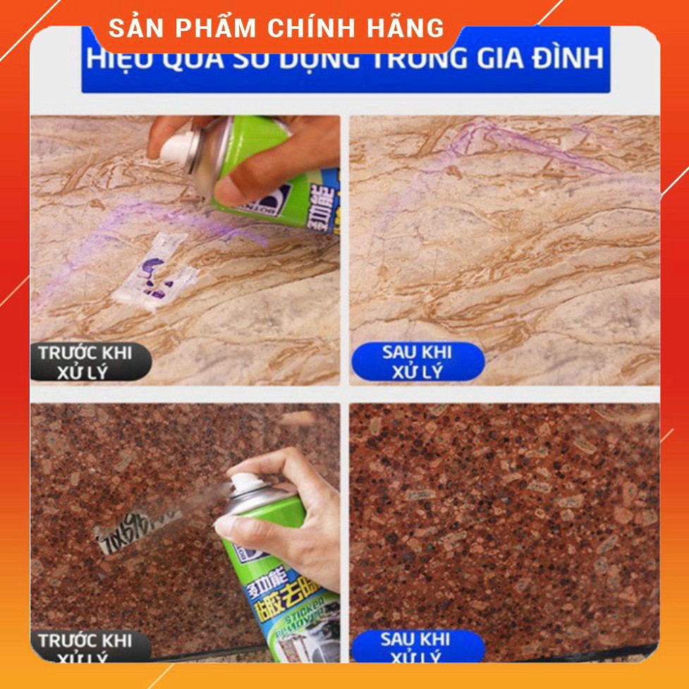 [FREESHIP]Chất Tẩy Sạch Keo - Chai Xịt Tẩy Sạch Keo - Nhựa Đường UFU - Sticker Remover