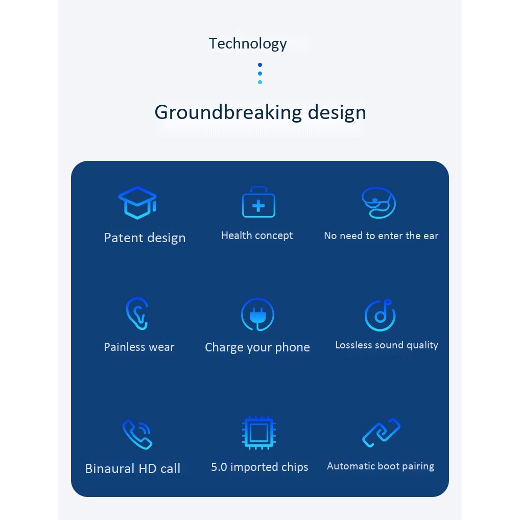 Tai Nghe Bluetooth 5.0 Truyền Âm Qua Xương