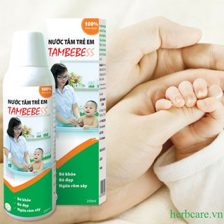 Tắm gội thảo dược cho trẻ sơ sinh