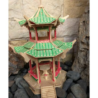 Đồ chơi lắp ráp gỗ 3D Mô hình Tháp Hóng Gió