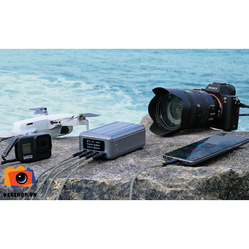 Pin dự phòng Zendure SuperTank Pro 100W PD | 4 USB-C | 26,800mAh | Chính hãng