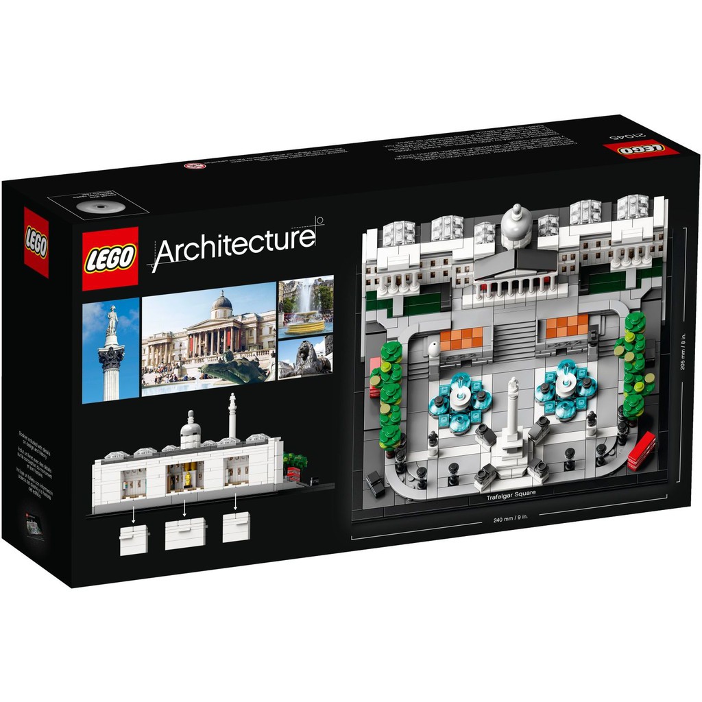 21045 LEGO Architecture Trafalgar Square - Xếp hình LEGO Quảng trường Trafalgar