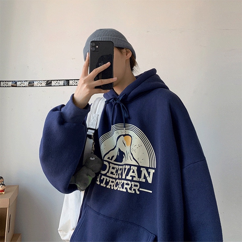 Áo hoodie Dài Tay Form Rộng SuzaHouse Unisex Nam Nữ Hàng Cao Cấp