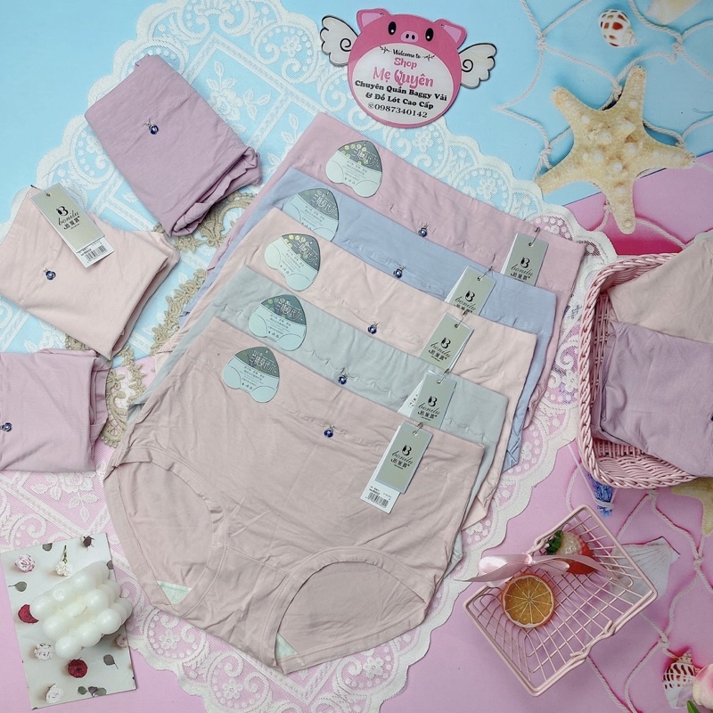 Quần lót nữ cotton , cạp cao gen bụng ôm mông thoáng khí hàng cao cấp