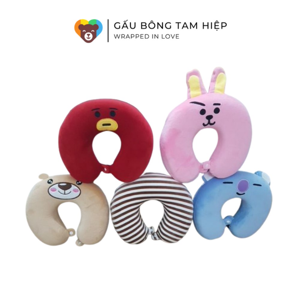 Gối kê cổ chữ U văn phòng cao su non hàng Việt Nam chất lượng cao