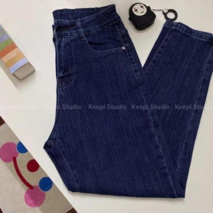 Quần jean bò baggy nữ cạp cao hàng Quảng Châu phong cách Hàn Quốc sành điệu style năm 2022 SKShop22 | BigBuy360 - bigbuy360.vn