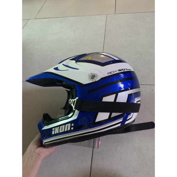 Nón bảo hiểm fullface cào cào ikon