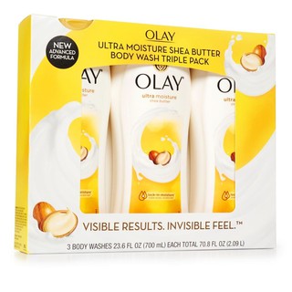 Set 3 Chai Sữa Tắm Dưỡng Thể Olay Ultra Moisture Mỹ