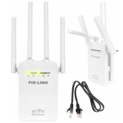 Thiết Bị Kích Sóng Wifi PIX-LINK 4 Ăng Ten LV-WR09