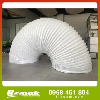 Ống bạc dẫn gió Hai lớp d350 Chống rách cao cấp