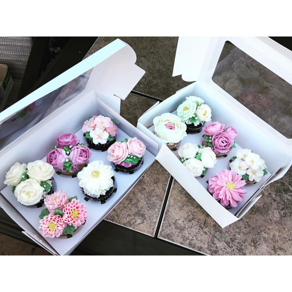 Hộp Bánh cupcakes / 10 hộp