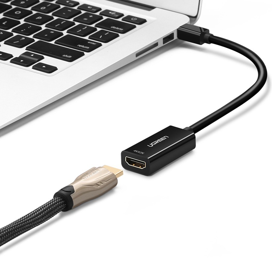 Cáp Chuyển Mini Displayport/Thunderbolt Sang HDMI UGREEN 40360 chính hãng - HapuStore