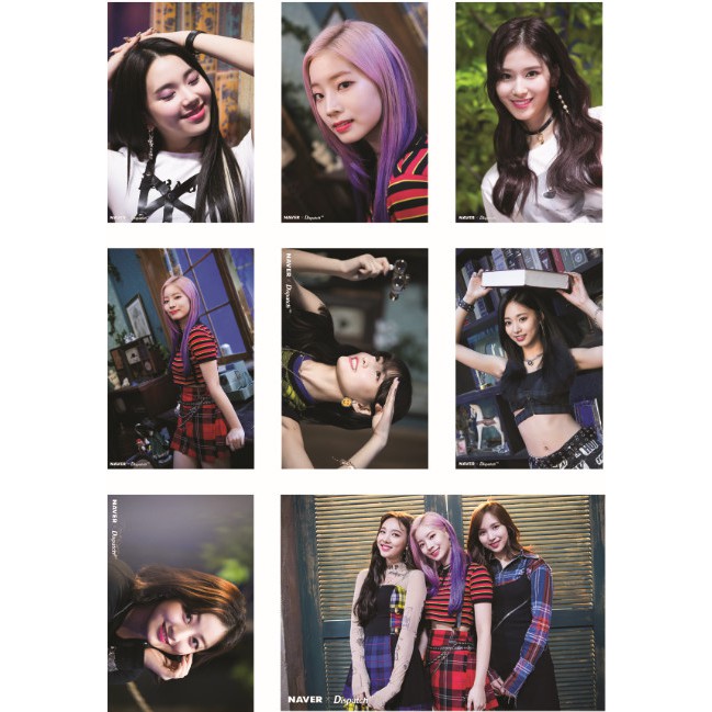 Lomo card 52 ảnh TWICE YES OR YES Naver x Dispatch 2