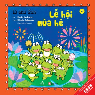 Sách Ehon - Combo 10 chú Ếch