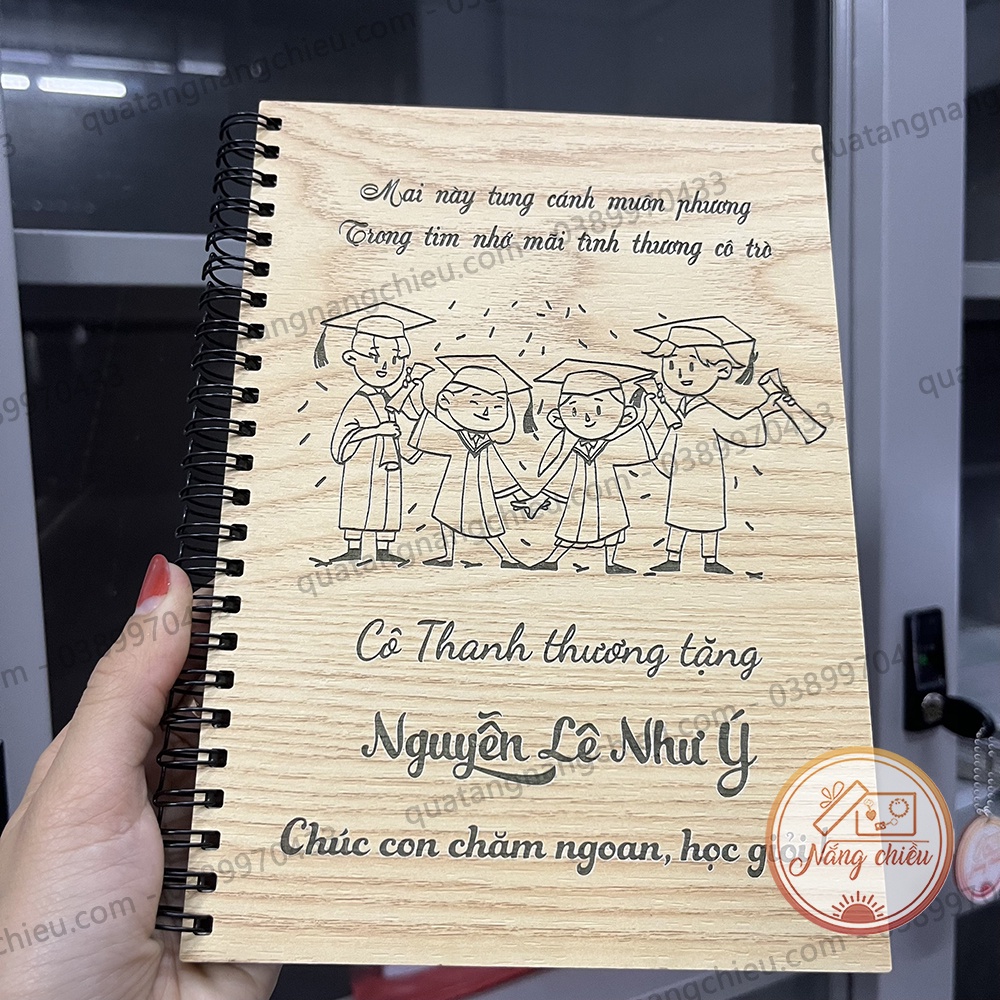 Sổ tay tặng học sinh, quà tặng cho học sinh, giáo viên, sổ nhật ký, lưu bút, Món quà ý nghĩa cho học sinh