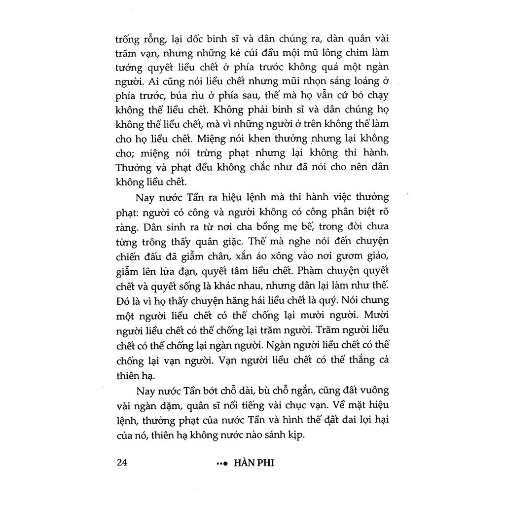 Sách - Hàn Phi Tử (Trí Việt)