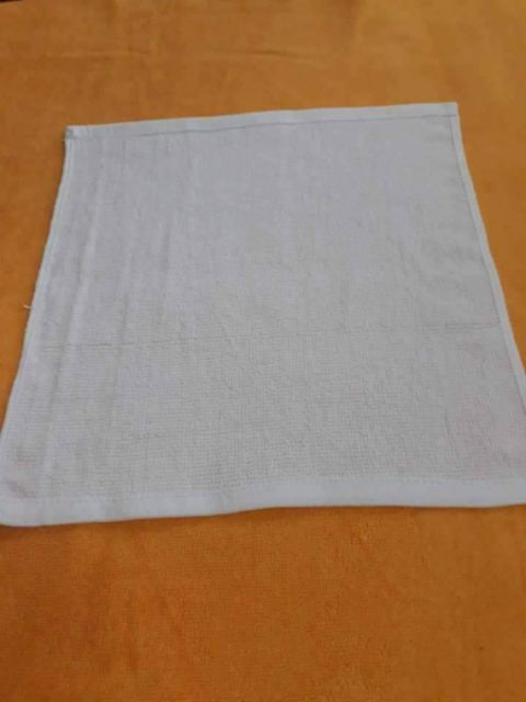 [SIÊU RẺ] Khăn lau đa năng cotton 100% trắng 30x30cm (bán theo kg)