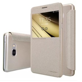 Bao da Nillkin cho Galaxy C7 Vàng