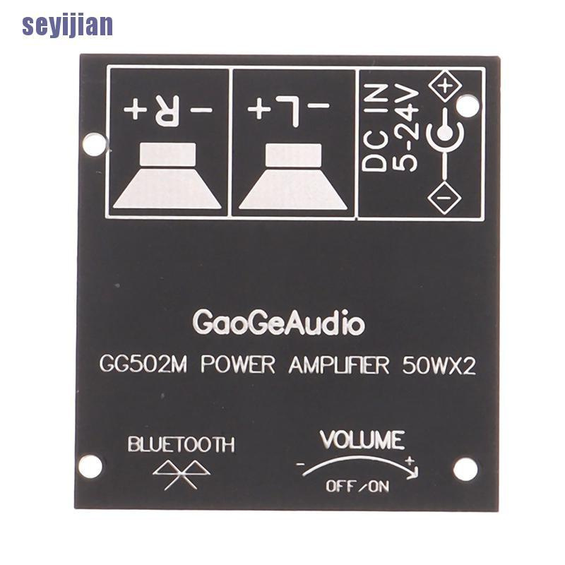 Bảng Mạch Khuếch Đại Âm Thanh Bluetooth 5.0 Mini Zk-502L 2x50w | BigBuy360 - bigbuy360.vn