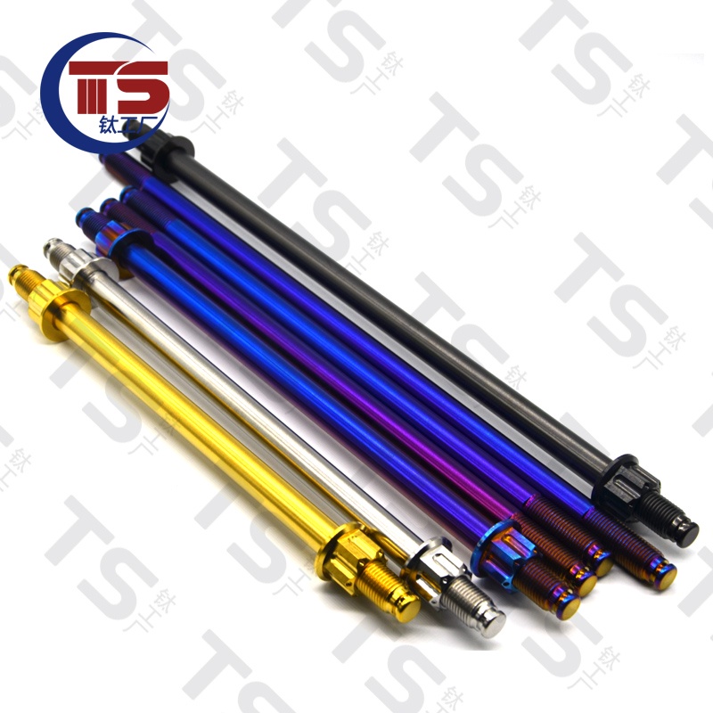 Trục Giữa Chữ L Bằng Hợp Kim Titan Cho Xe Mô Tô M10XP1.25 230 / 280 / 330 / 340 / 37 M12 X1.25 / 230 / 260mm / 280mm / 300mm 1.25m