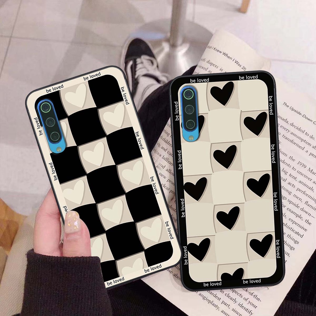 Ốp Xiaomi Mi 9 SE trái tim, thời trang, thể thao, ốp viền dẻo đẹp