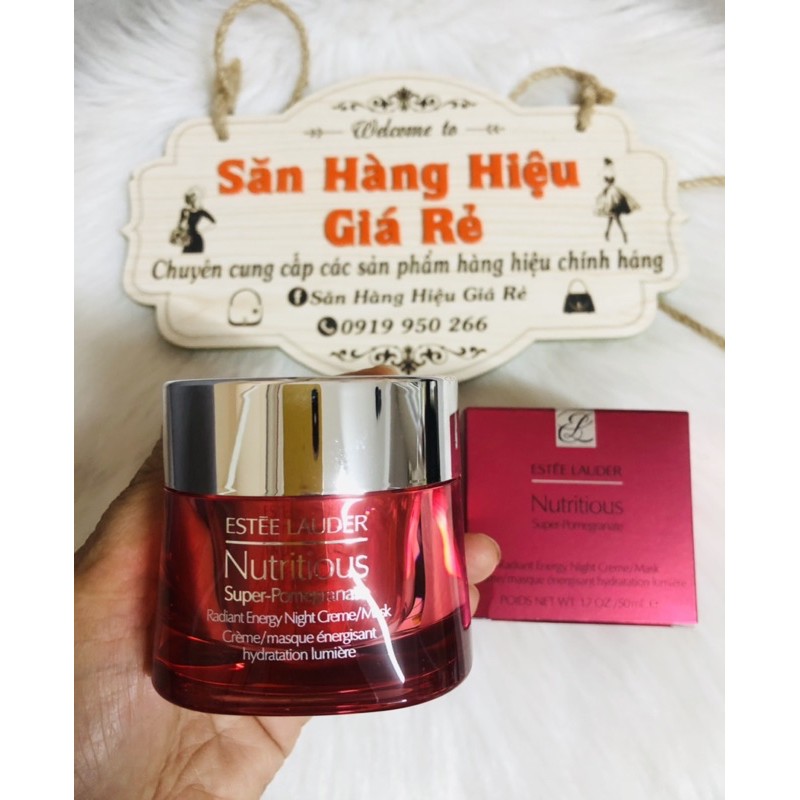 Estee Lauder kem dưỡng đêm Nutritious Super Pomegranate ( Kem Lựu đỏ)