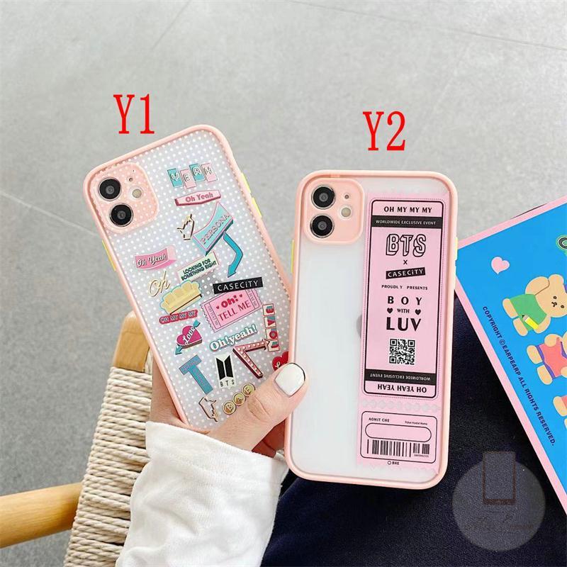 Ốp Điện Thoại In Insify Bt21 Bts Cho VIVO Y12I Y20 Y20I Y30 Y15 Y12 Y11 Y17 Y20S Y12S Y50 Y30I V20 Y91 Y93 Y91I Y91C