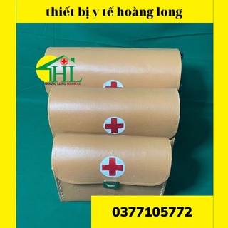 Túi cứu thương chữ thập màu da bò các cỡ