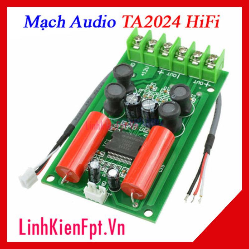 Mạch Audio TA2024 HIFI 2x15W