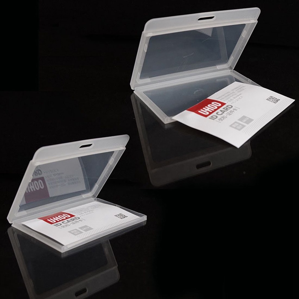 Thẻ ID Màu Trơn Đơn Giản Có Dây Đeo Chống Thấm Nước Tiện Lợi Dành Cho Học Sinh