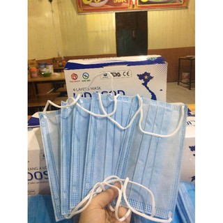 Khẩu trang y tế 4 lớp 50 chiếc