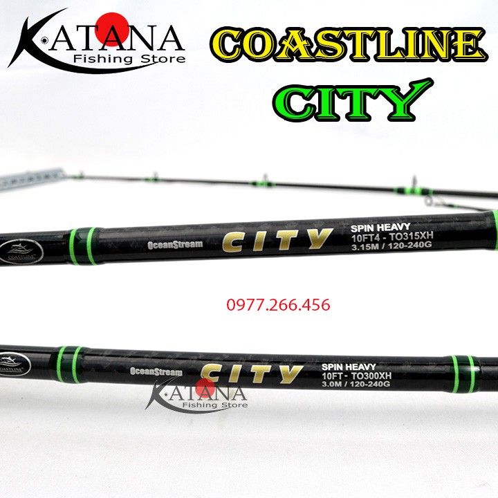 Cần Câu Bạo Lực - COASTLINE CITY - Tải Cá 30Kg