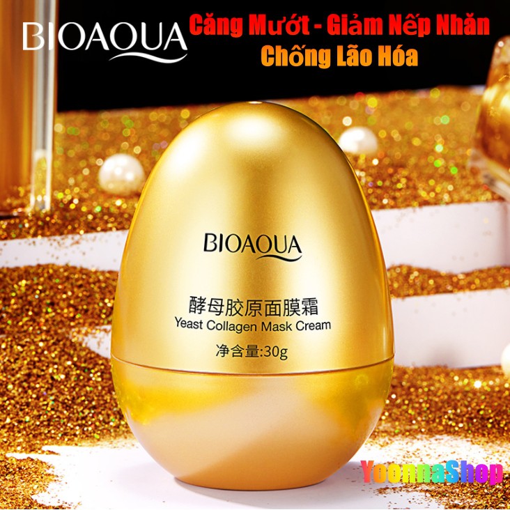 Mặt nạ Dưỡng Da Collagen BIOAQUA Săn Chắc Da, Căng Mướt, Giảm Nếp Nhăn Và Chống Lão Hóa