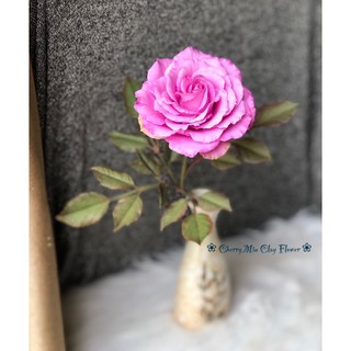 Hoa Hồng Đất Sét Nhật Handmade