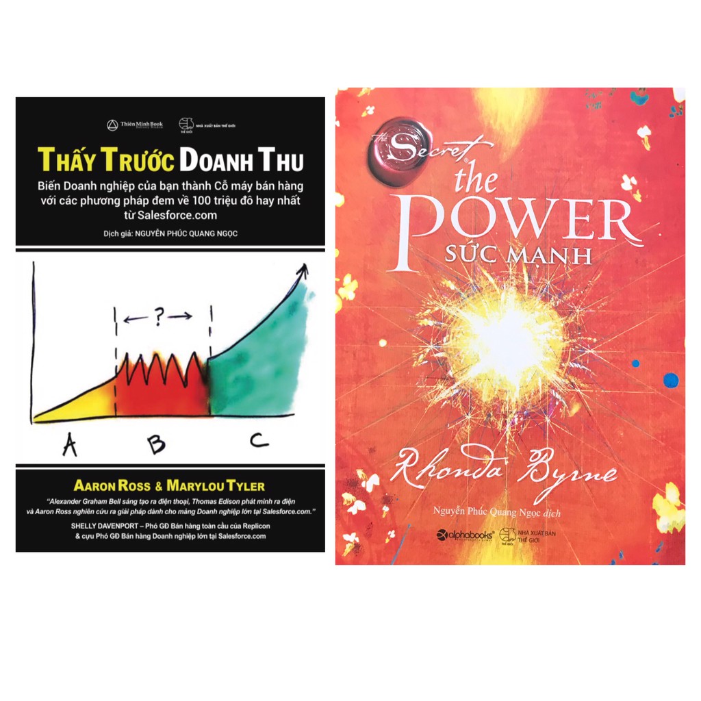 Sách - Combo 2 cuốn Thấy trước doanh thu và The power - Sức mạnh