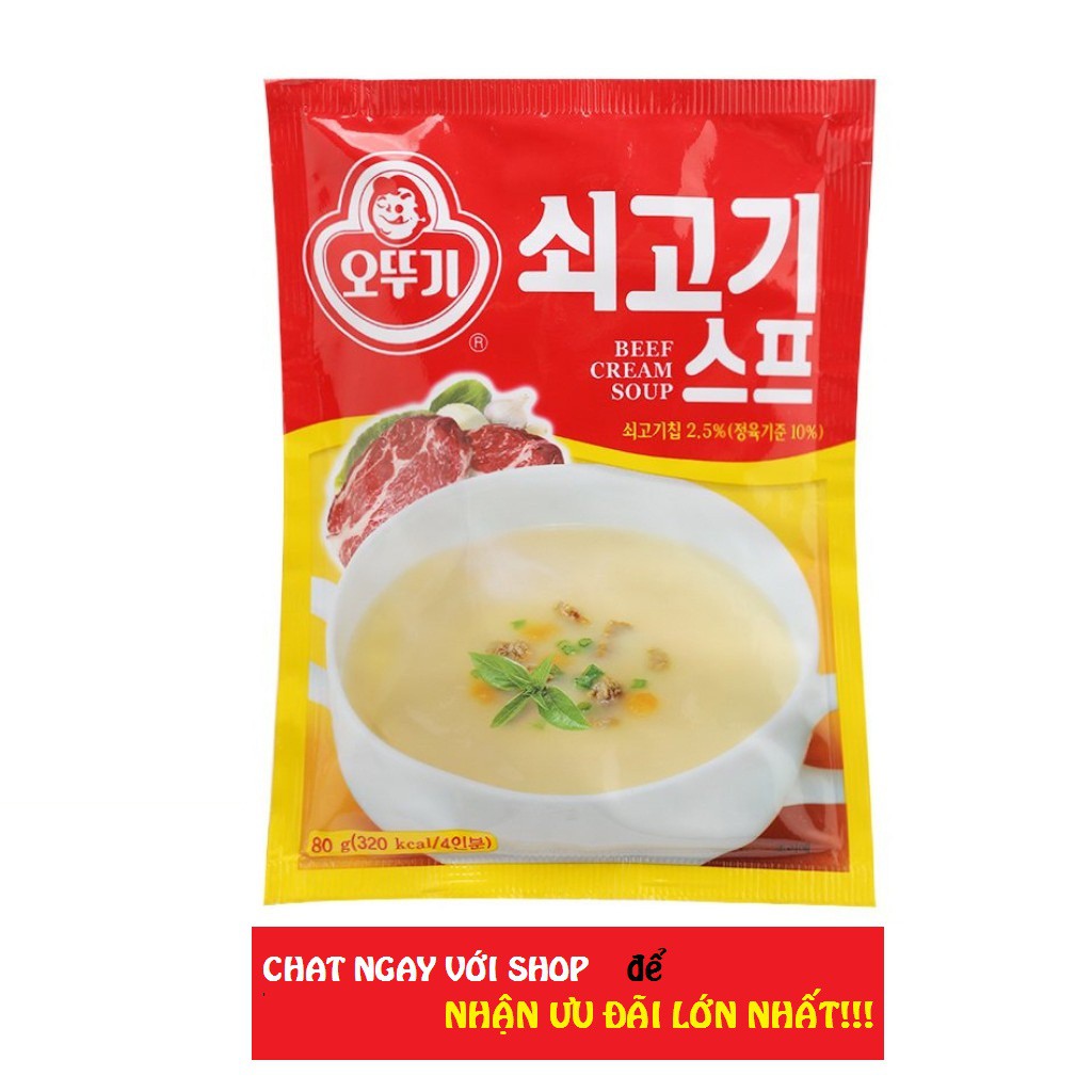 Súp thịt bò OTTOGI Hàn Quốc 80gr