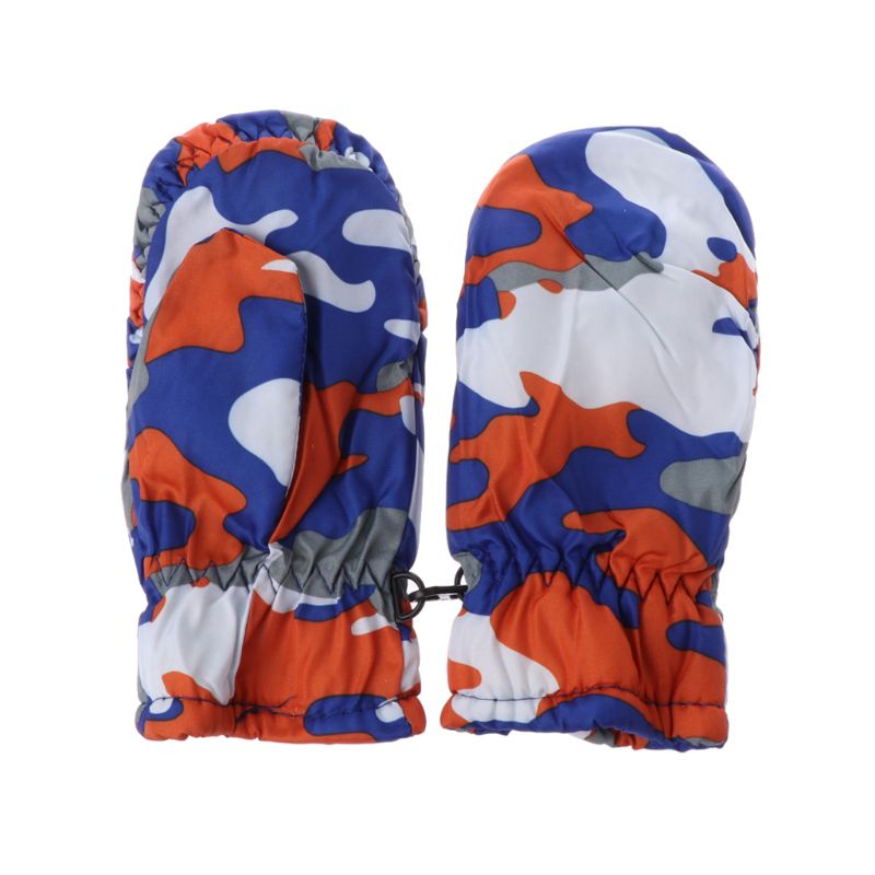 Găng Tay Thể Thao Chống Trượt Chống Gió Chống Nước Giữ Ấm Cho Trẻ Em