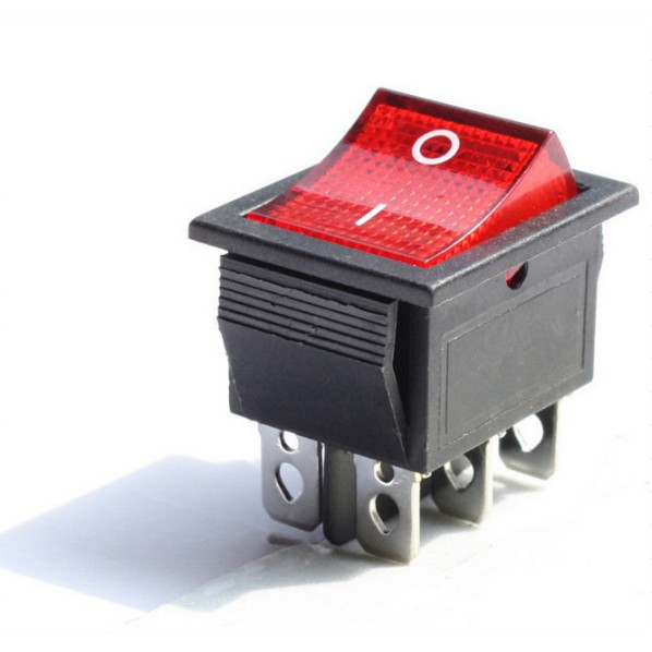Công tắc KCD4 6 chân (16A/250V)