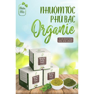 Bột lá nhuộm tóc Organic