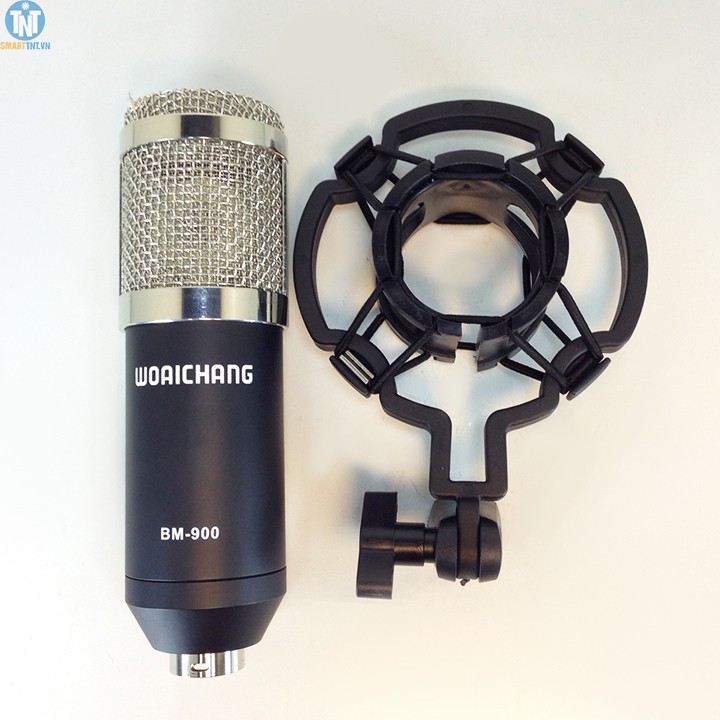 Mic Thu Âm BM900 Waichang, Hát Karaoke, Thu Âm Cực Tốt -dc3406