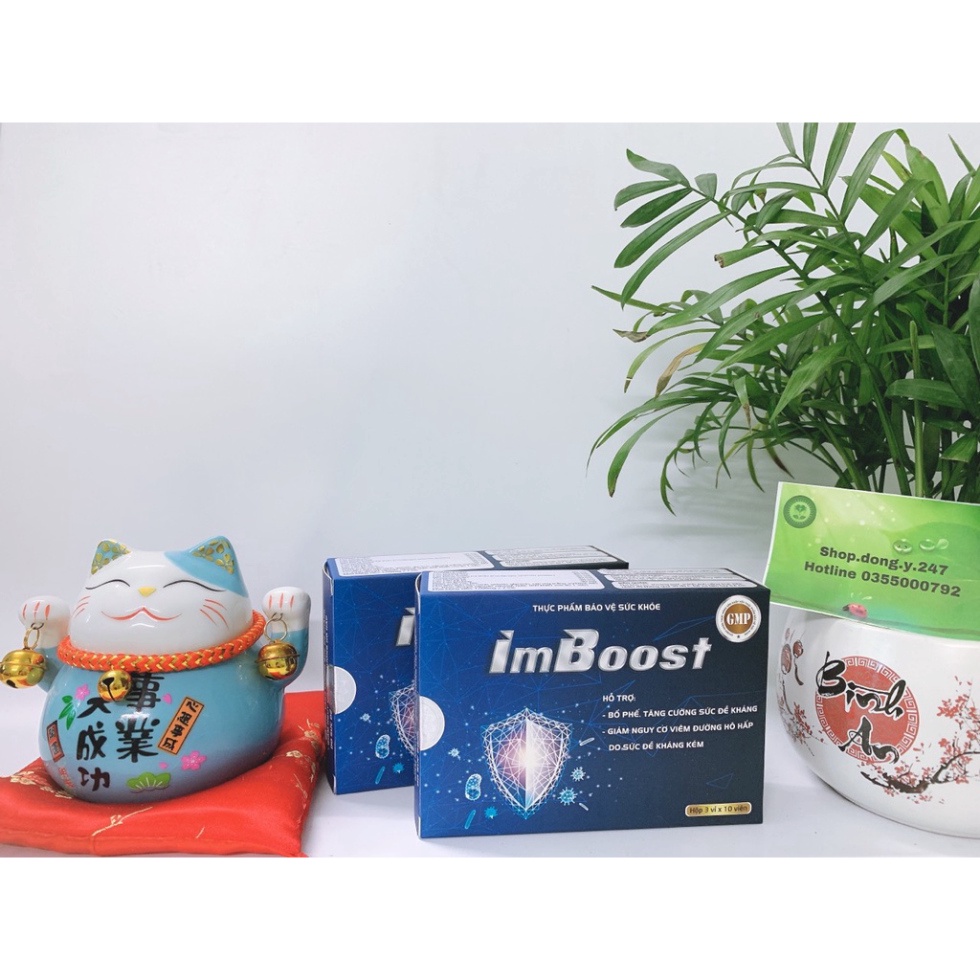 ✅ IMBOOST tăng cường miễn dịch, phòng chống bệnh, chống mệt mỏi do làm việc cường độ cao