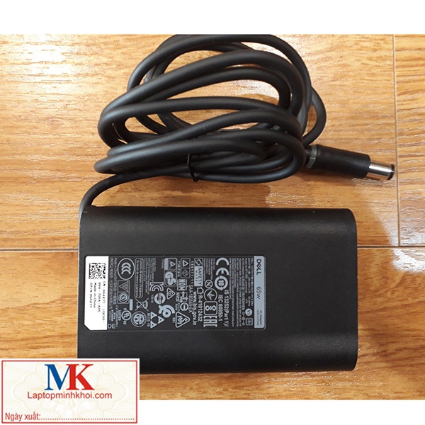 Sạc Laptop Zin Logo Dell 19.5v-3.34a  Ovan Chân Kim 7.4x5.0mm